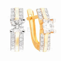 Серьги из золота кл2325а-01