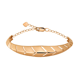 Браслет жесткий из золота 08-708309