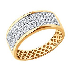 Кольцо из золота SOKOLOV 51-110-02935-1