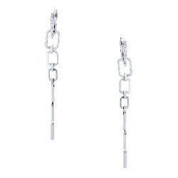 Серьги из серебра АЛЬКОР 02-2631/00КЦ-00