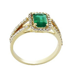 Кольцо с бриллиантом SARGON R2157-2010