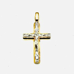 Подвеска крест из золота KARATOV Т13206837