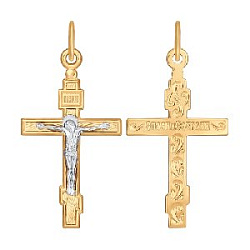 Подвеска крест из золота SOKOLOV 120298