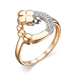 Кольцо из золота CORONA к4558