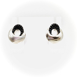 Серьги из серебра АРИНА 1056572-81110-S