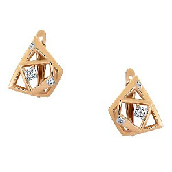 Серьги из золота RUSGOLDART 2536907 1 1 1