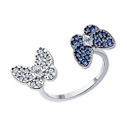 Кольцо из серебра SOKOLOV 94013813