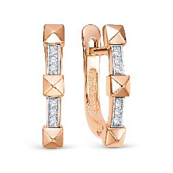 Серьги с бриллиантом Klondike 02-00948-01-001-02-01