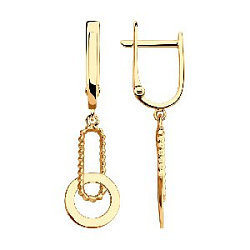 Серьги из золота SOKOLOV 029727