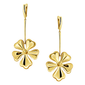 Серьги из золота CORONA с4442л