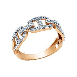 Кольцо из золота РОСТЗОЛОТО 2880