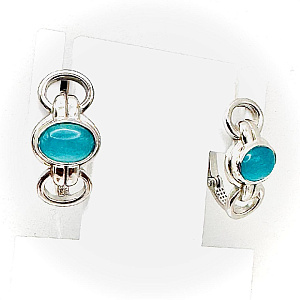 Серьги из серебра АРИНА 1048522-01211-V