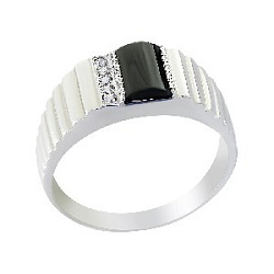 Кольцо мужское из серебра Ив.Ю.Ко. 3302079р