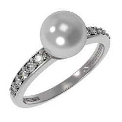 Кольцо из серебра АРИНА 1035681-01150-2S