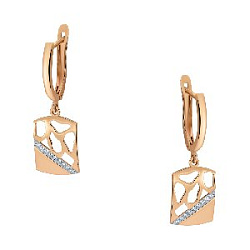 Серьги из золота RUSGOLDART 2587007 1 1 1