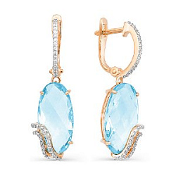 Серьги из золота Master Brilliant 02-1-450-01