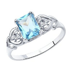 Кольцо из серебра SOKOLOV 92011503