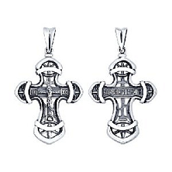 Подвеска крест из серебра SOKOLOV 95120062