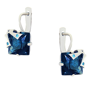 Серьги из серебра Каприз 20-016-лонд