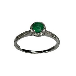 Кольцо с бриллиантом 2380R-W11