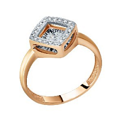 Кольцо с бриллиантом grigoriev 01-11-5499-31-00