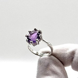 Кольцо из серебра Русский СтилЬ 42141101