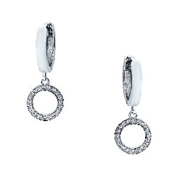 Серьги из золота CORONA с4596б