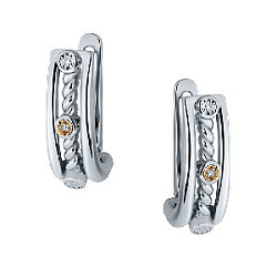 Серьги из серебра АЛЬКОР 02-3953/000Б-00