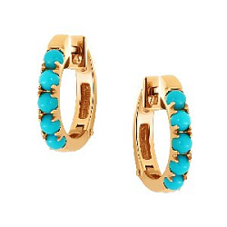 Серьги из серебра Серебро России С-3764зк438