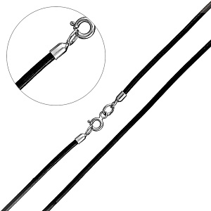 Шнурок из серебра Сильвер Лайн Л608-3к 40