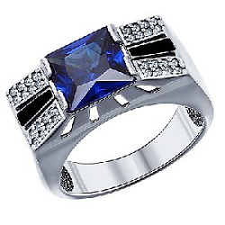 Кольцо из серебра SOKOLOV 94011395