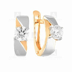 Серьги из золота кл1896а-01
