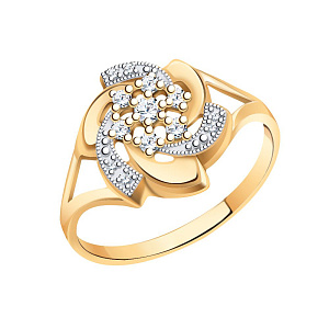 Кольцо из золота Атолл 10640