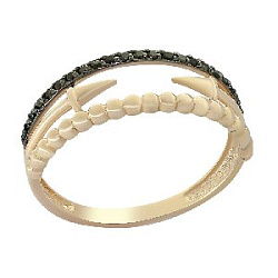 Кольцо из золота CORONA к4459