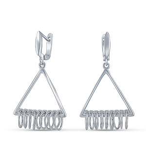 Серьги из серебра Silver wings 02FYE10059-113