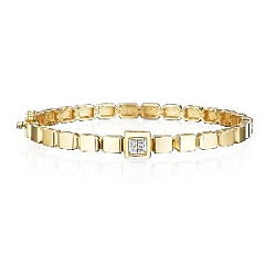 Браслет с бриллиантом МЭЮЗ 76621