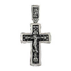 Подвеска крест из серебра SOKOLOV 95120006
