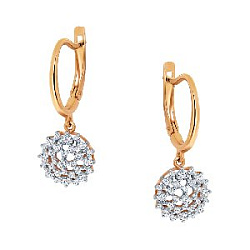 Серьги из золота SOKOLOV 51-121-01949-1