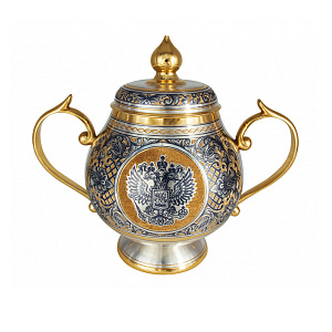 Сахарница из серебра 40290017А06