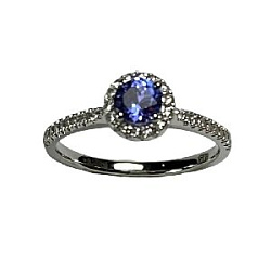 Кольцо с бриллиантом 2368R-W13