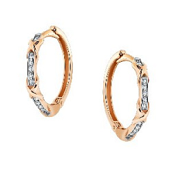 Серьги из золота ZOLOTYE UZORY 04-52-0878-00