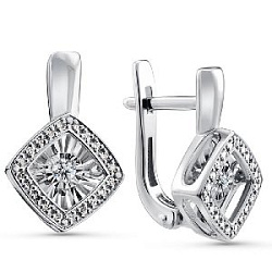 Серьги с бриллиантом grigoriev 02-12-5499-31-00