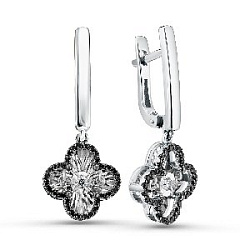 Серьги с бриллиантом grigoriev 02-12-5675-13-00