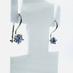 Серьги детские из серебра с002р