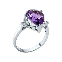 Кольцо из серебра Русский СтилЬ 16126401