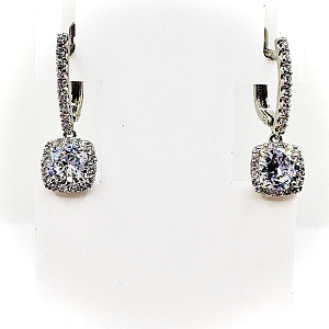 Серьги из серебра САТ0601К