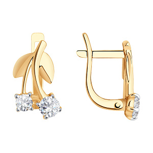 Серьги детские из золота SOKOLOV 026688