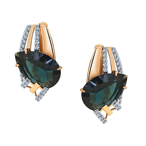 Серьги из золота АЛЕКСАНДРА кл4117а-58-01