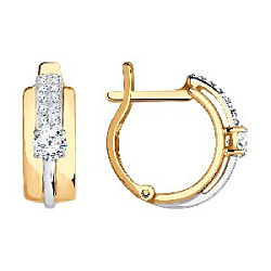 Серьги из золота SOKOLOV 029116