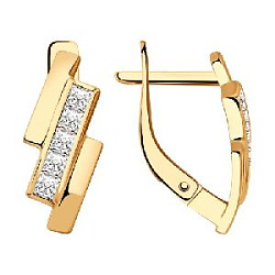 Серьги из золота SOKOLOV 028758
